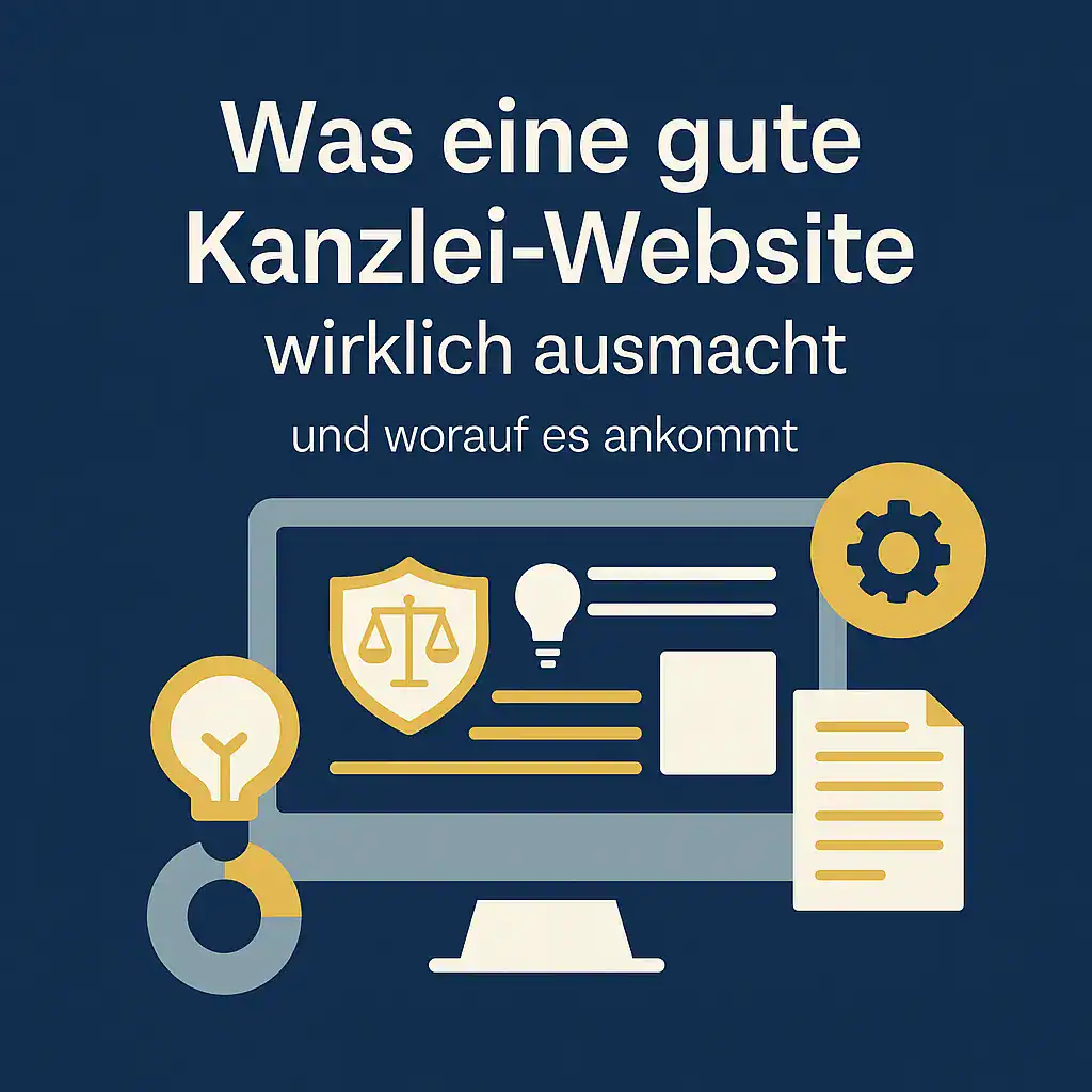 Was eine gute Kanzlei Website ausmacht.