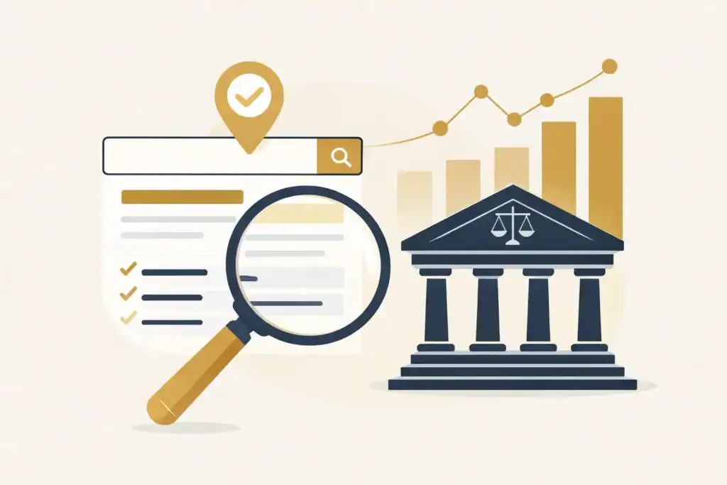 Online sichtbar als Kanzlei – strukturierte Sichtbarkeit über Google